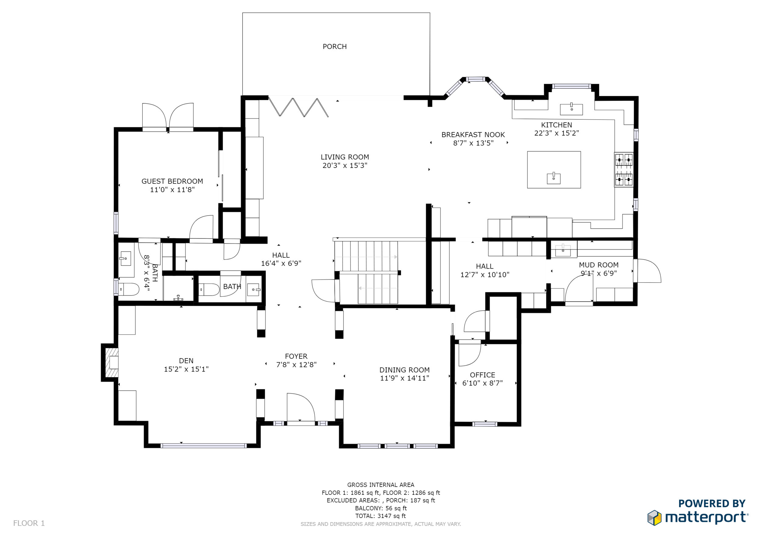 A schematic of a home designed by level 5