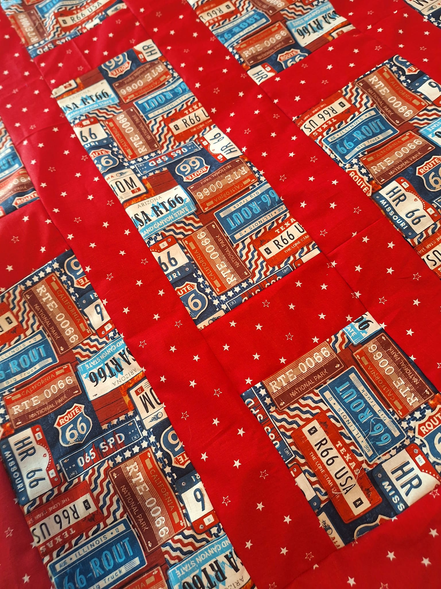 Road Themed Quilt example