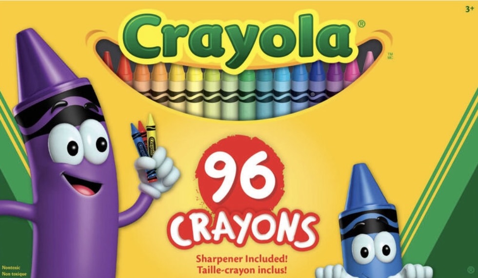 Crayola 96ct Crayon Box