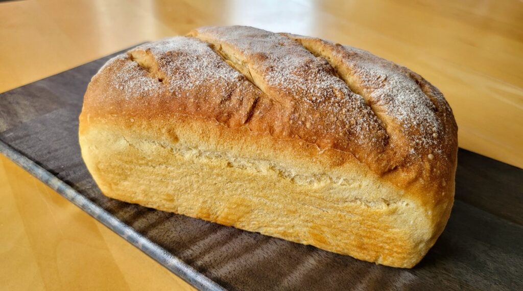 Yeast baked bread